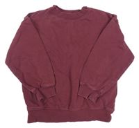 Tmavovínová mikina H&M