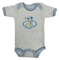 Bílé body s Mickeym Disney
