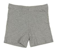 Šedé elastické kraťasy H&M