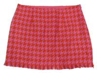 Červeno-růžová vzorovaná sukně Primark