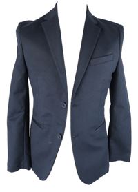 Pánské tmavomodré slim sako H&M