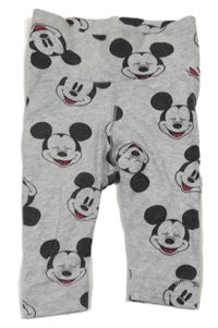 Šedé lehké tepláky s Mickeym H&M