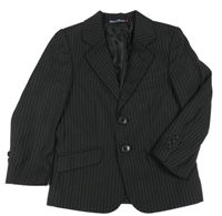 Černo-bílé pruhované sako 