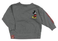 Šedá mikina s Mickeym Disney