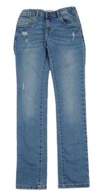Světlemodré skinny rifle s prošoupáním Chapter young