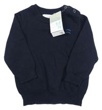 Nové - Tmavomodrý svetr Primark