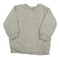 Šedá melírovaná mikina H&M