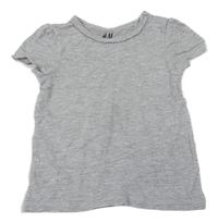 Šedé tričko H&M