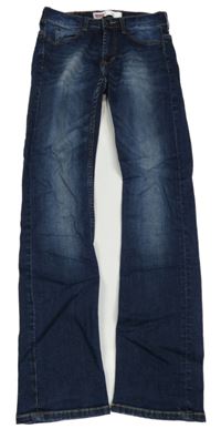Tmavomodré slim rifle Levi´s