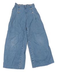 Světlemodré široké rifle H&M