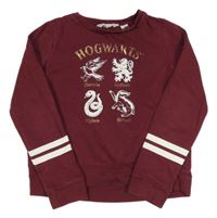 Vínová mikina se zvířaty - Harry Potter H&M
