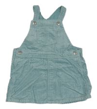 Modré manšestrové laclové šaty H&M