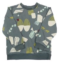 Šedá vzorovaná mikina H&M