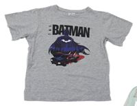 Šedé tričko s Batmanem