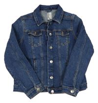 Modrá riflová bunda s límečkem Denim Co.