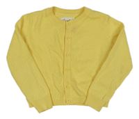 Žlutý propínací svetr H&M