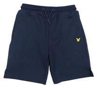 Tmavomodré teplákové kraťasy Lyle&Scott
