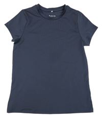 Tmavomodré sportovní tričko H&M