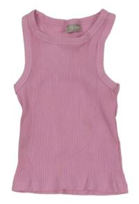 Růžový žebrovaný top Matalan