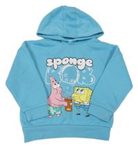 Modrá mikina se SpongeBobem a kapucí Primark