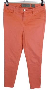 Dámské korálové skinny rifle Vero Moda 