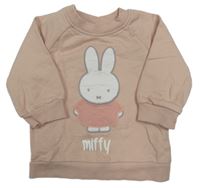 Růžová mikina s králíkem - Miffy George