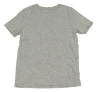 Šedé melírované tričko H&M