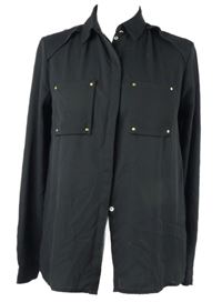 Dámská černá šifonová halenka Guess 