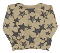 Písková mikina s hvězdami Primark
