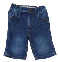 Modré skinny riflové kraťasy Denim Co.