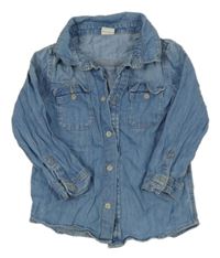 Modrá riflová košile H&M