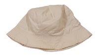 Béžový šusťákový klobouk 