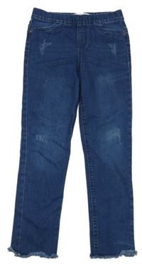 Tmavomodré džegíny s prošoupáním Denim Co. 
