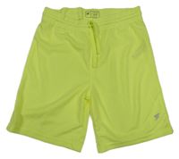 Neonově žluté vzorované sportovní kraťasy Primark