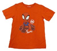 Červené tričko se Spider-manem Marvel 