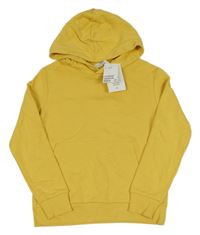 Nové - Žlutá mikina s kapucí H&M