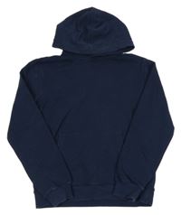 Tmavomodrá mikina s kapucí H&M