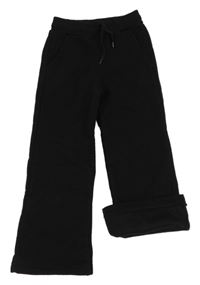 Černé wide leg tepláky Lave Kiki