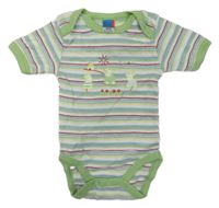 Barevné pruhované body s kravičkami Topolino