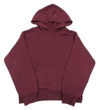Vínová mikina s kapucí H&M