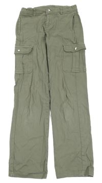 Khaki cargo kalhoty ONLY