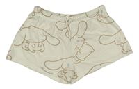 Smetanové teplákové kraťasy s Cinnamoroll - Hello Kitty H&M