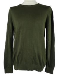 Pánský khaki svetr LC Waikiki 