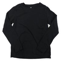 Černé triko H&M